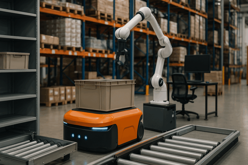 5 obszarów w magazynie, które warto zautomatyzować jako pierwsze