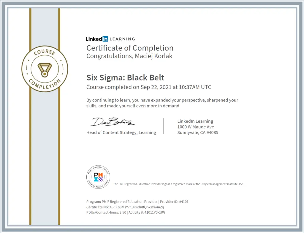 CertificateOfCompletion_Six Sigma Black Belt
